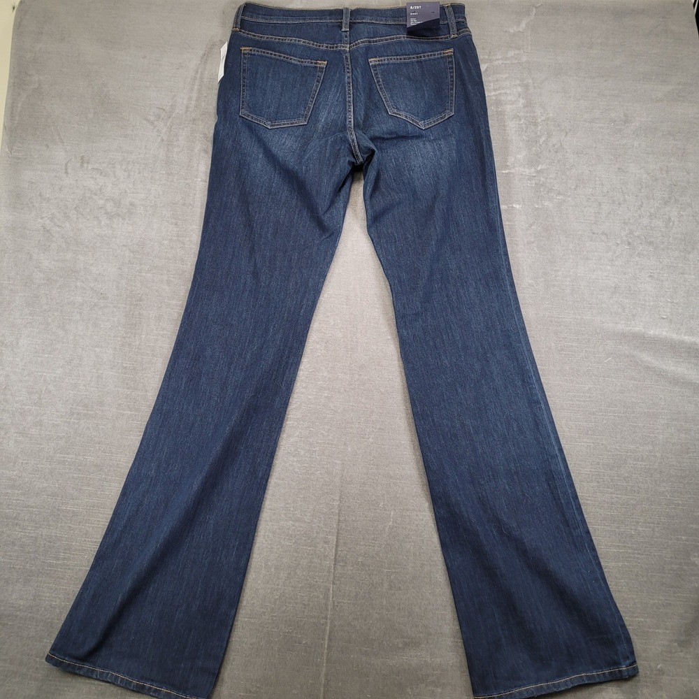 Gap Denim Womens 8/29T Bootcut Jeans Dark Wash Stretch Tall 8 29 Long New - Picture 9 of 9